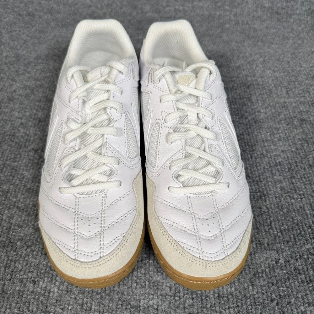Nike Mens Size 7 Gato Shoes Sneakers White Light Brown Indoor Soccer HQ6019-100